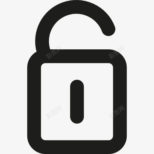 畅通图标png_新图网 https://ixintu.com 安全 安全挂锁 工具 解锁