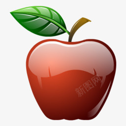 红苹果图标png免抠素材_新图网 https://ixintu.com 苹果