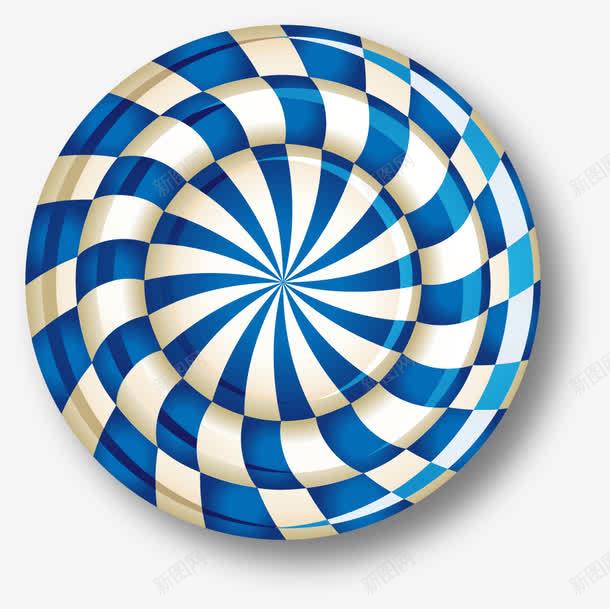 手绘蓝色圆圈png免抠素材_新图网 https://ixintu.com 圆圈 手绘 立体 蓝色
