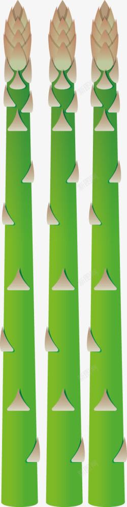 创意绿色莴苣蔬菜图素材