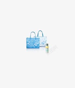 玉兰油购物袋与精油素材