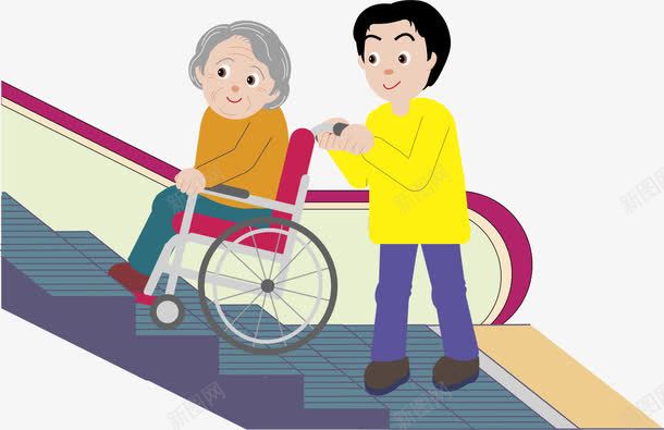 上楼梯的人png免抠素材_新图网 https://ixintu.com 中年运动 奶奶 楼梯 老年运动 运动会 运动图 运动过程
