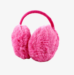 粉色耳罩素材
