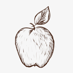苹果装饰画手绘苹果高清图片