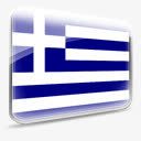 国旗希腊dooffydesignflags图标图标
