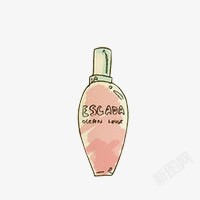 粉色香水瓶素材