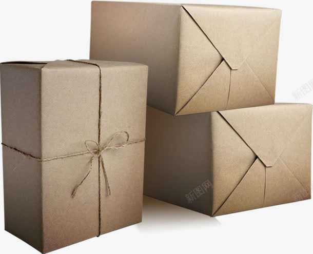 手绘方形纸盒创意png免抠素材_新图网 https://ixintu.com 创意 方形 纸盒