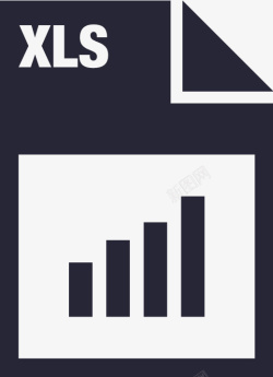 XLS文件格式文件格式xls图标高清图片