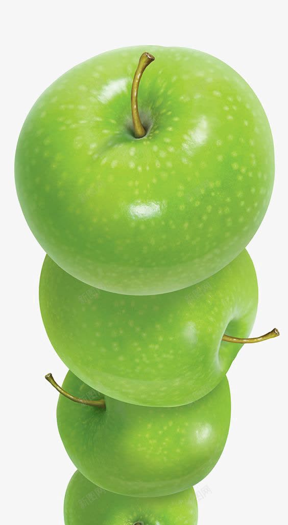 成熟苹果png免抠素材_新图网 https://ixintu.com 创意水果 清新 苹果 青苹果