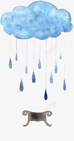 下雨素材