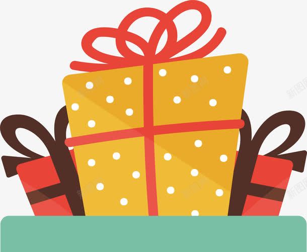 彩色礼物堆png免抠素材_新图网 https://ixintu.com 彩色礼盒 矢量png 礼物 礼物堆 礼盒 送礼物