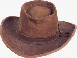 褐牛仔帽素材