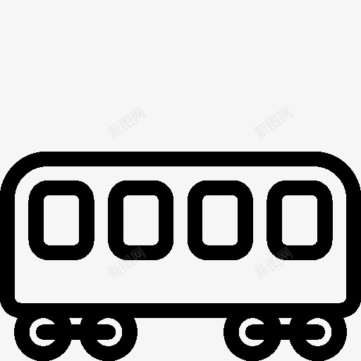 铁路运输汽车图标png_新图网 https://ixintu.com car railroad transport 车 运输 铁路
