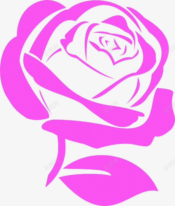 粉色玫瑰艺术花朵png免抠素材_新图网 https://ixintu.com 玫瑰 粉色 艺术 花朵
