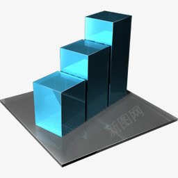 3D立体玻璃质感图标png免抠素材_新图网 https://ixintu.com 3D立体玻璃质感图标