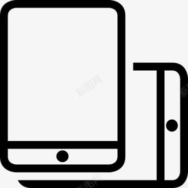 通信连接装置水平iPad移动概图标图标