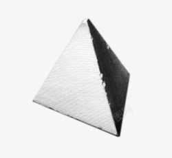 金字塔几何石膏素材