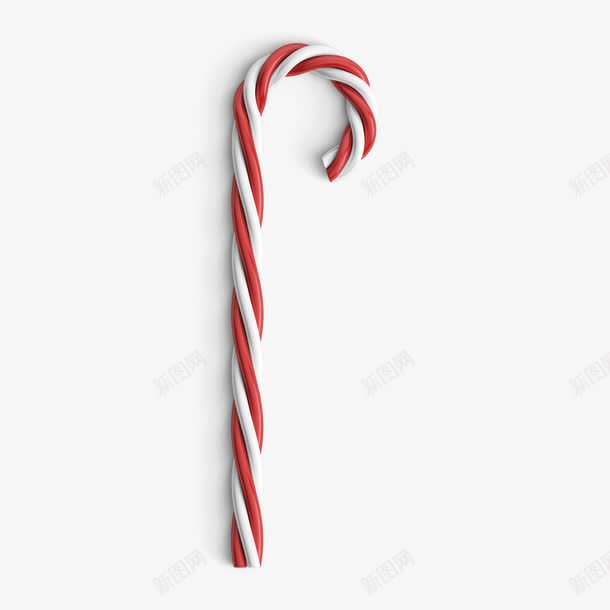红色的拐杖png免抠素材_新图网 https://ixintu.com png图形 png装饰 圣诞节 拐杖 红色 装饰