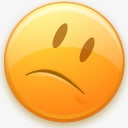 橙色纽扣搞笑表情橙色纽扣搞笑表情图标高清图片