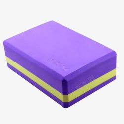 紫色条纹瑜伽道具瑜伽砖素材