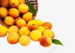 黄桃水果素材