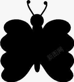 对称的蝴蝶Butterflyicons图标图标