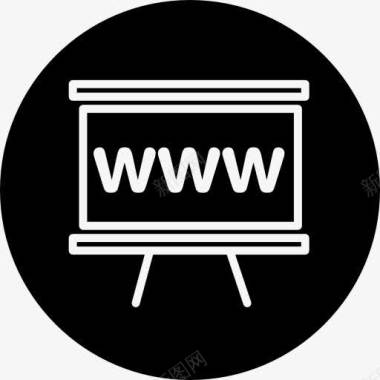 WWW的呈现图标图标