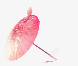 创意中国风纸伞素材