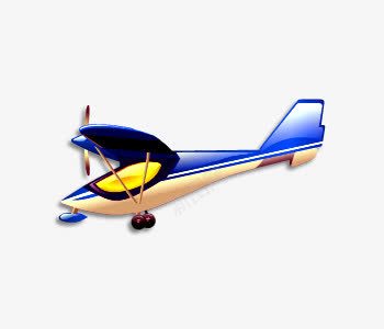 卡通飞机png免抠素材_新图网 https://ixintu.com 卡通手绘 卡通飞机 直升机 蓝色飞机