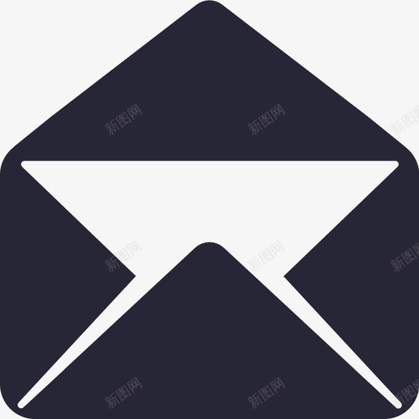 我的私信svg图标png_新图网 https://ixintu.com 我的私信svg