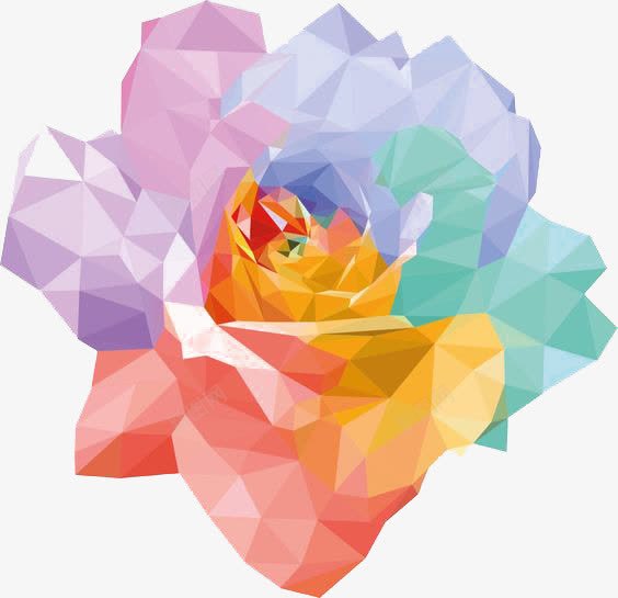 彩色花朵png免抠素材_新图网 https://ixintu.com 创意 大花 手绘花朵 渐变色花朵 花朵免扣PNG 花朵切面 花朵装饰 设计感