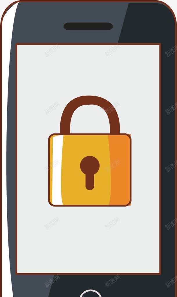 手机上锁png免抠素材_新图网 https://ixintu.com png 手机 手机上锁 矢量素材 锁 锁屏