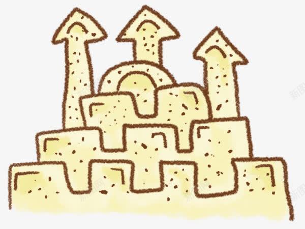 卡通手绘城堡png免抠素材_新图网 https://ixintu.com 卡通城堡 卡通手绘城堡 可爱城堡 城堡 手绘城堡 沙子城堡