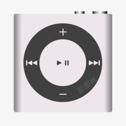 iPodShuffle苹果iPod纳米洗牌白iPodshuffle高清图片