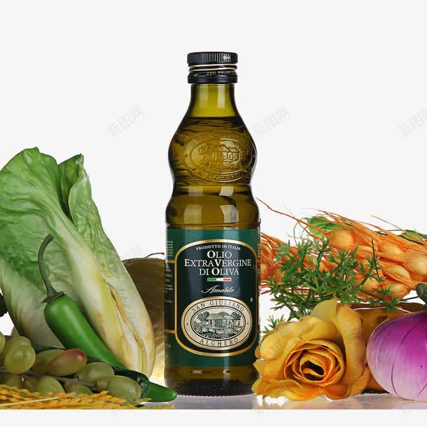 新鲜蔬菜食物png免抠素材_新图网 https://ixintu.com 原料 摄影 橄榄油 油 蔬菜 食物 食物原料 餐饮美食