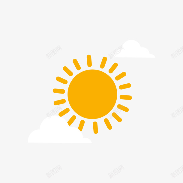 黄色的太阳矢量图ai免抠素材_新图网 https://ixintu.com 太阳 日常 矢量太阳 黄色 黄色太阳 矢量图