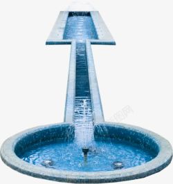 喷泉水池素材