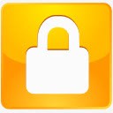 锁锁定安全挂锁图标png_新图网 https://ixintu.com 安全标签 安全锁 白色锁 金锁 锁 锁匙 黄色标签