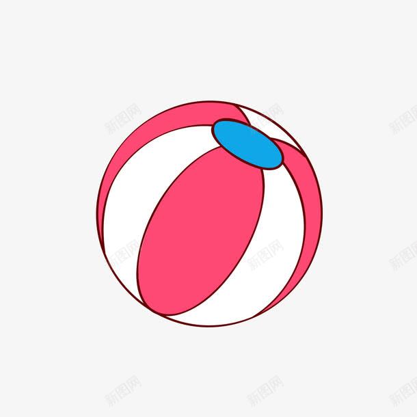 红白皮球卡通png免抠素材_新图网 https://ixintu.com 卡通 图片 皮球 红白 红白皮球卡通图片
