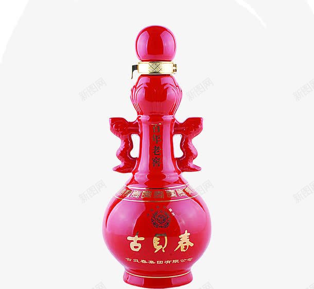 红色瓶装天猫酒效果摄影png免抠素材_新图网 https://ixintu.com 摄影 效果 瓶装 红色