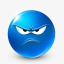 愤怒的头像图标png_新图网 https://ixintu.com 卡通头像 图标 愤怒的头像