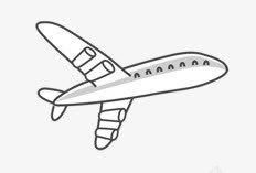 卡通手绘飞机png免抠素材_新图网 https://ixintu.com 卡通 手绘 飞机