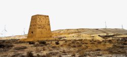 实物素材库新疆堡垒高清图片