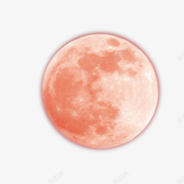 月球psd免抠素材_新图网 https://ixintu.com 夜空中月球 月球