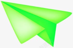 绿色清新纸飞机卡通手绘png免抠素材_新图网 https://ixintu.com 卡通 清新 绿色 设计 飞机