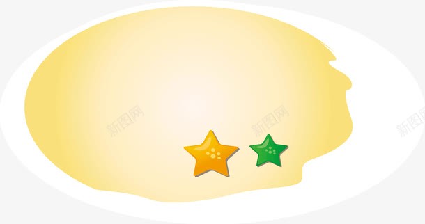 有小星星的黄色背景图案png免抠素材_新图网 https://ixintu.com 图案 小星星 背景 黄色