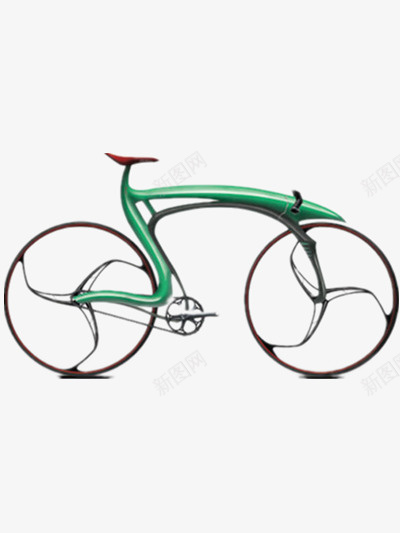 创意时尚自行车png免抠素材_新图网 https://ixintu.com 自行车 设计感 运动