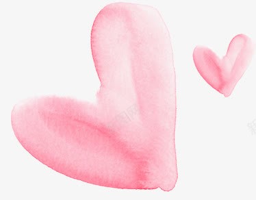 粉色手绘爱心装饰情人节png免抠素材_新图网 https://ixintu.com 情人 爱心 粉色 装饰 设计