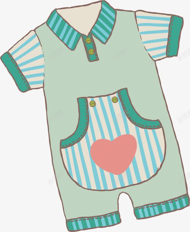 夏季婴儿纯棉套装png免抠素材_新图网 https://ixintu.com 套装 婴儿 纯棉面料