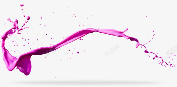 洒落的紫色的水png免抠素材_新图网 https://ixintu.com PNG素材 水滴 洒落 紫色水
